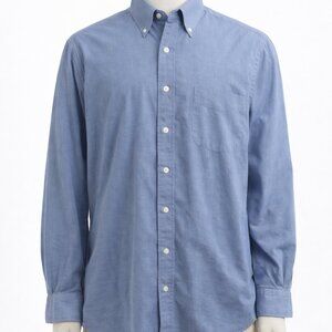 Brooks Brothers Men’s Blue Button-Down Dress Shirt